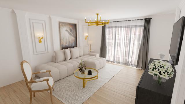 Elegancia Contemporánea en Blanco y Oro